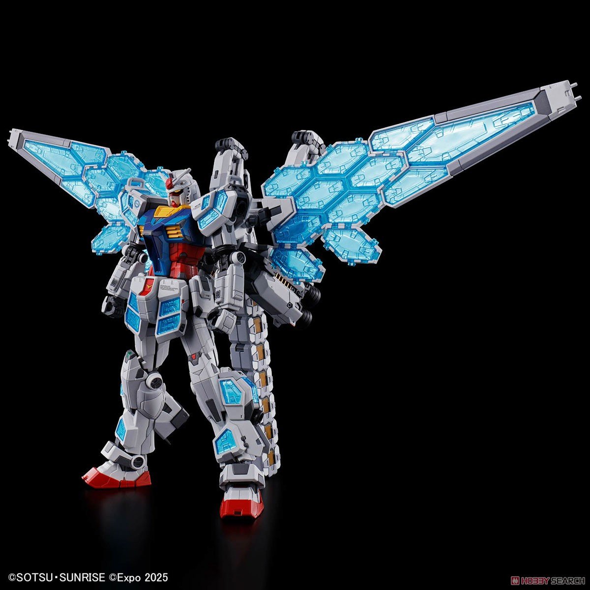 1/144『RX-78F00/E ガンダム（EX-001 グラスフェザー装備）』プラモデル-010
