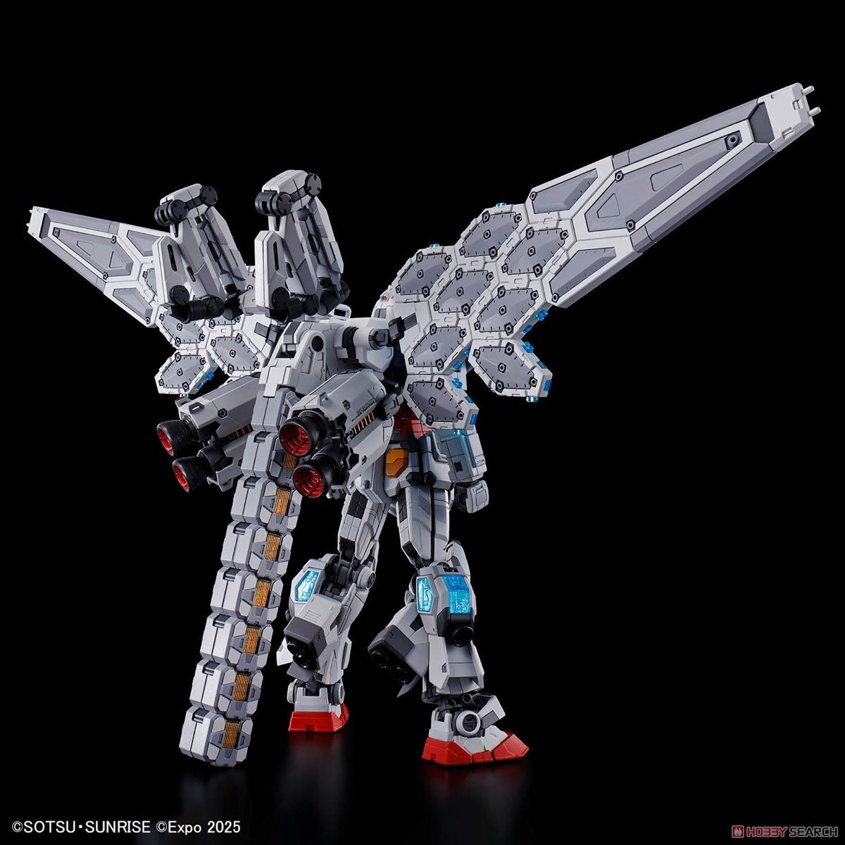 1/144『RX-78F00/E ガンダム（EX-001 グラスフェザー装備）』プラモデル-011