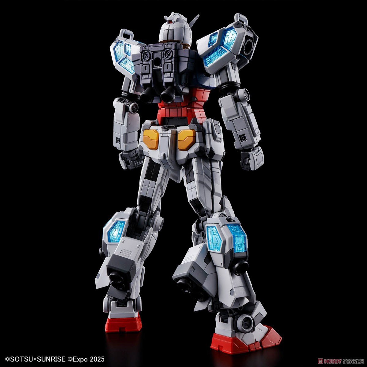 1/144『RX-78F00/E ガンダム（EX-001 グラスフェザー装備）』プラモデル-013
