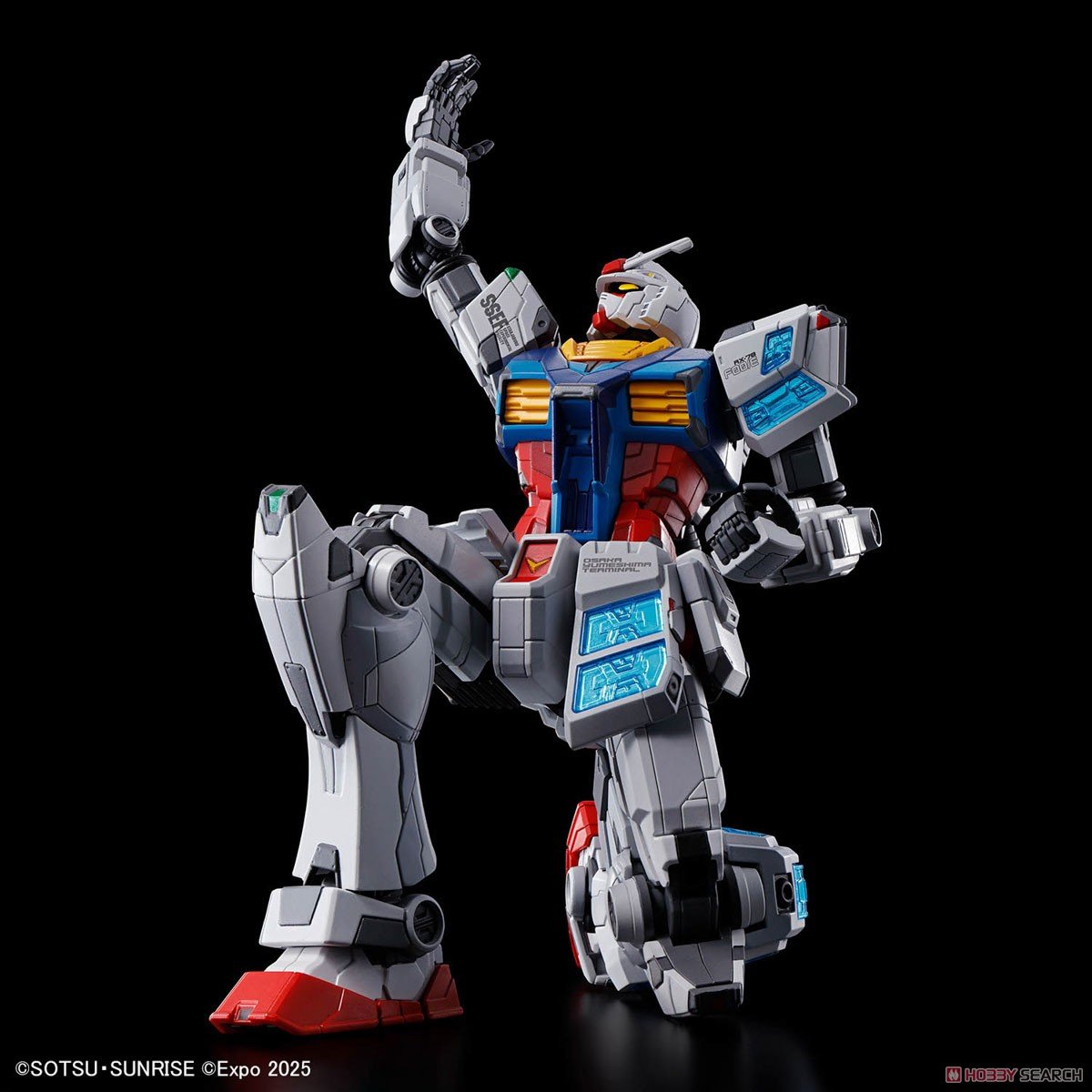 1/144『RX-78F00/E ガンダム（EX-001 グラスフェザー装備）』プラモデル-015
