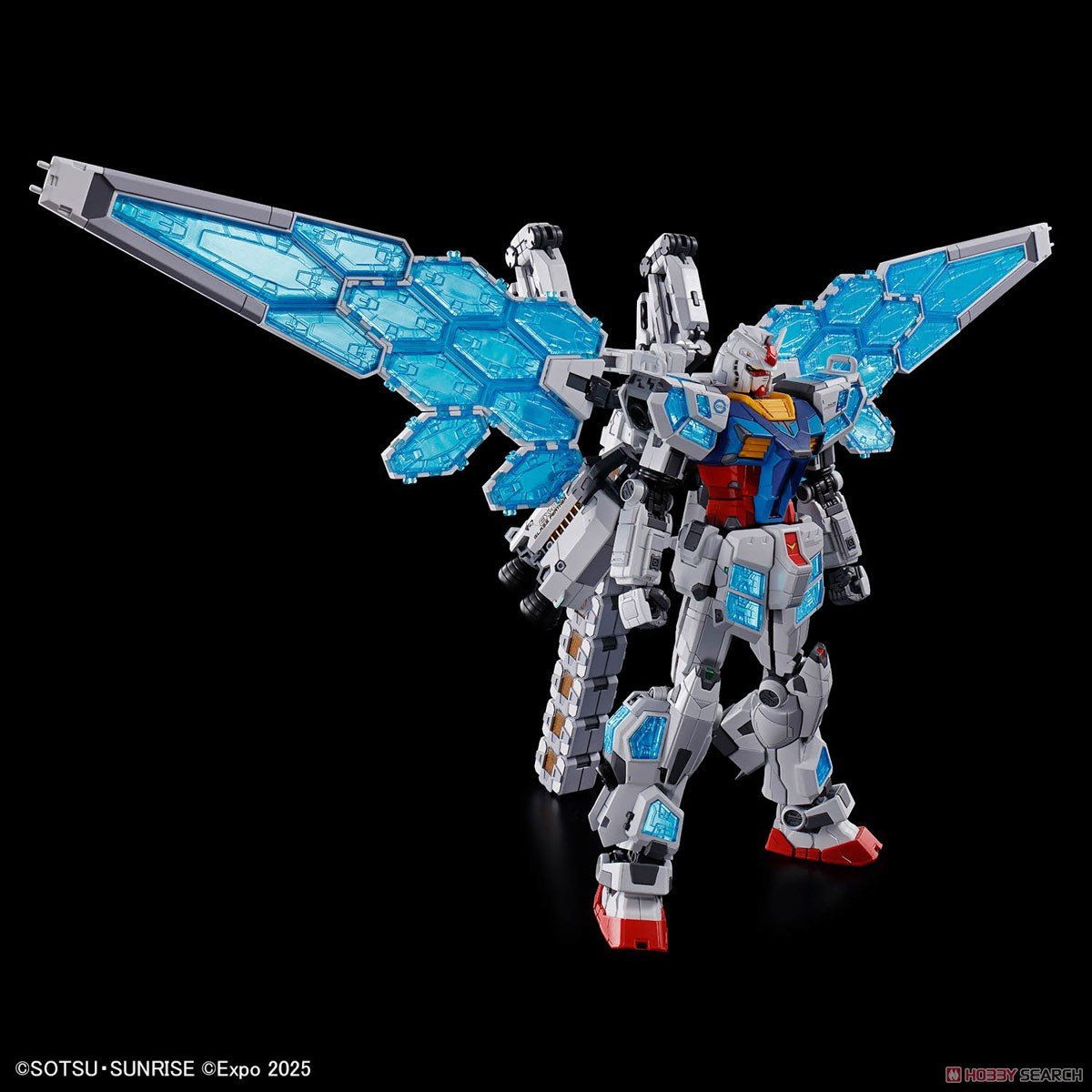 1/144『RX-78F00/E ガンダム（EX-001 グラスフェザー装備）』プラモデル-019