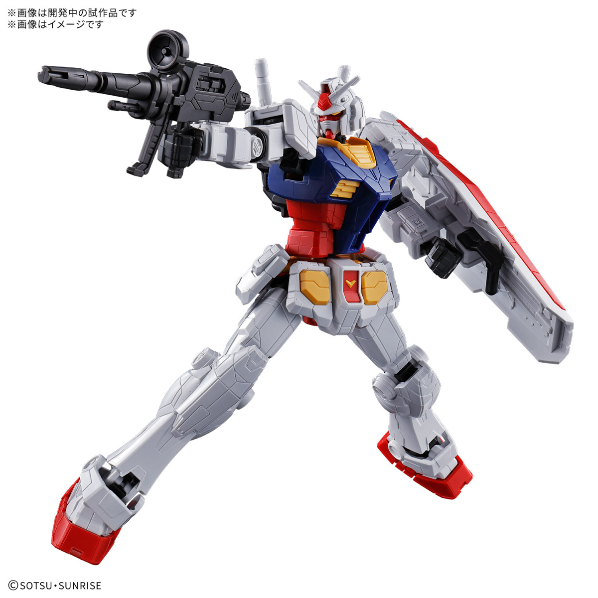 ENTRY GRADE 1/144『RX-78F00/E ガンダム（EX-001 グラスフェザー装備）』プラモデル-005