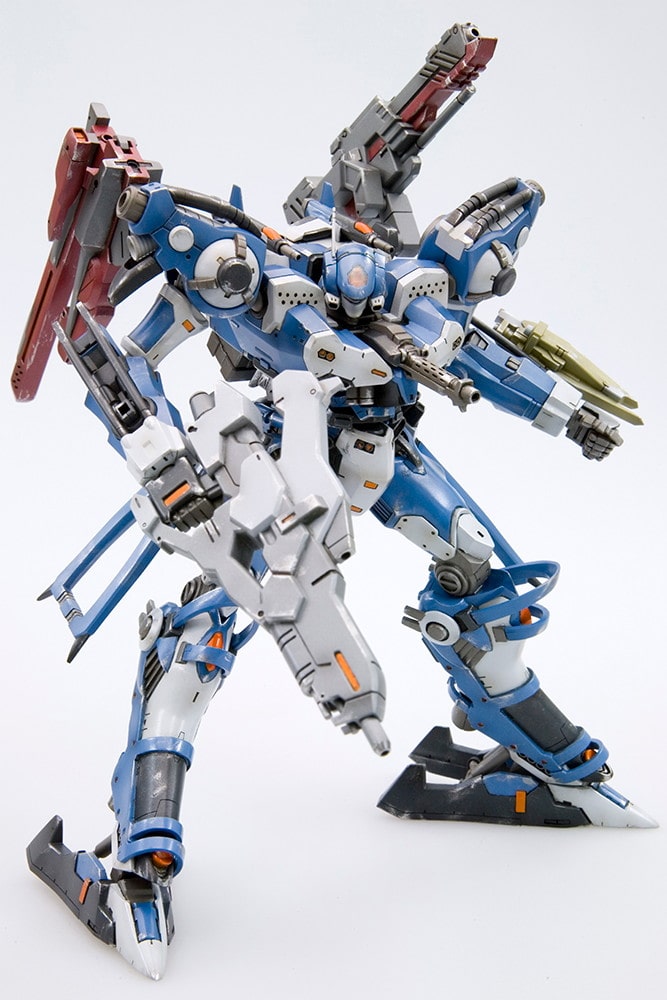 【再販】V.I.シリーズ『クレスト CR-C89E オラクルVer.』アーマード・コアV 1/72 プラモデル-001