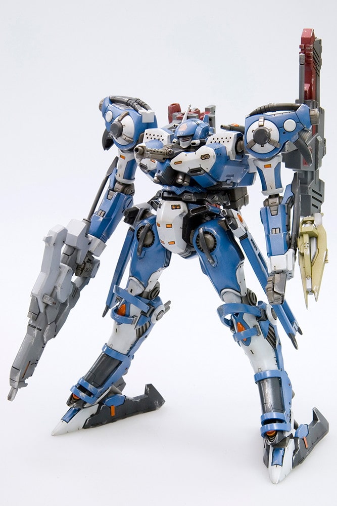 【再販】V.I.シリーズ『クレスト CR-C89E オラクルVer.』アーマード・コアV 1/72 プラモデル-002