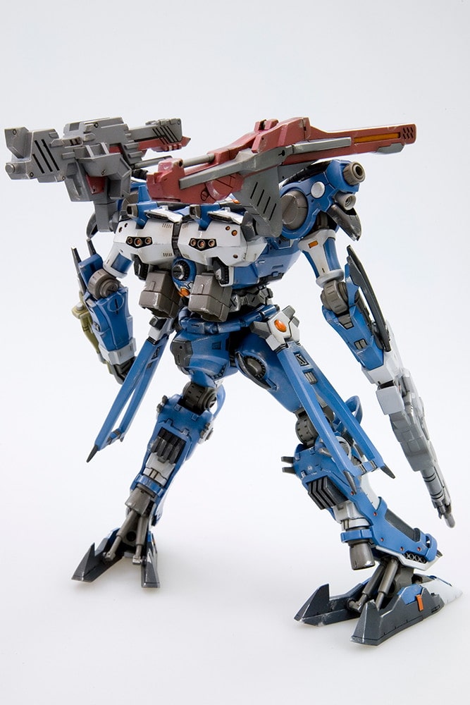 【再販】V.I.シリーズ『クレスト CR-C89E オラクルVer.』アーマード・コアV 1/72 プラモデル-003