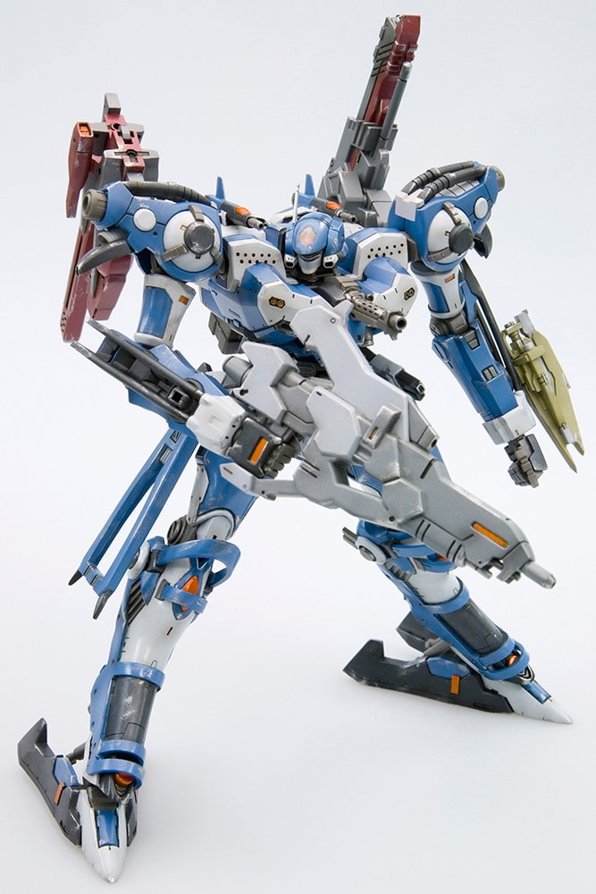 【再販】V.I.シリーズ『クレスト CR-C89E オラクルVer.』アーマード・コアV 1/72 プラモデル-005