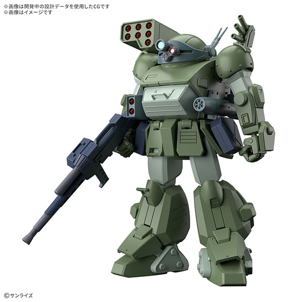 HG『スコープドッグターボカスタム』装甲騎兵ボトムズ プラモデル