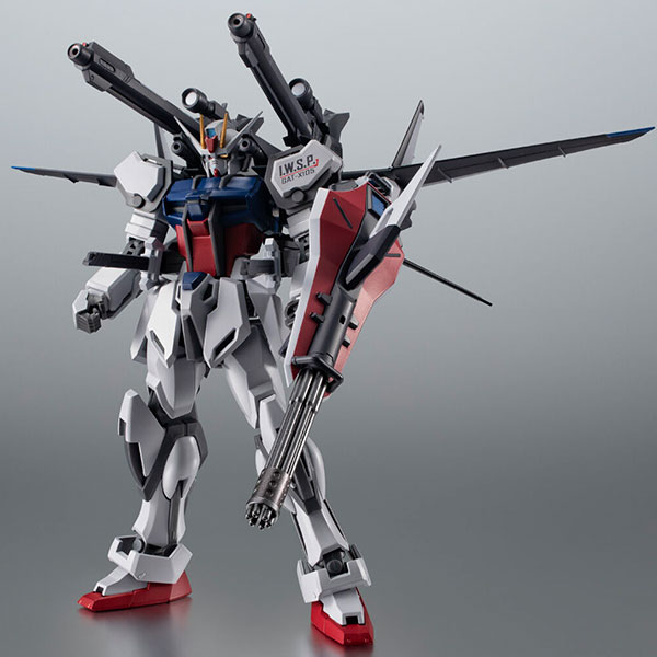 【限定販売】ROBOT魂〈SIDE MS〉『GAT-X105 ストライクガンダム（再生機）＋I.W.S.P. ver. A.N.I.M.E.』可動フィギュア