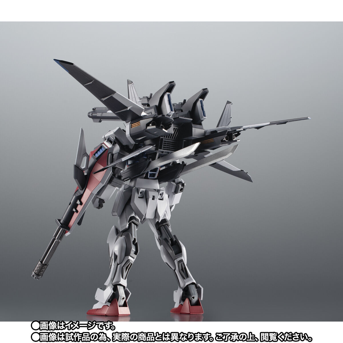 【限定販売】ROBOT魂〈SIDE MS〉『GAT-X105 ストライクガンダム（再生機）＋I.W.S.P. ver. A.N.I.M.E.』可動フィギュア-003