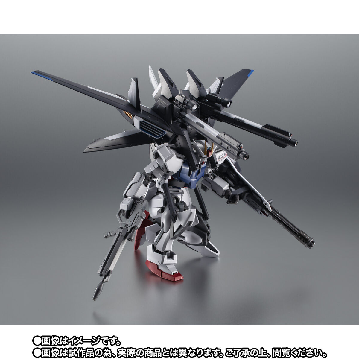 【限定販売】ROBOT魂〈SIDE MS〉『GAT-X105 ストライクガンダム（再生機）＋I.W.S.P. ver. A.N.I.M.E.』可動フィギュア-008