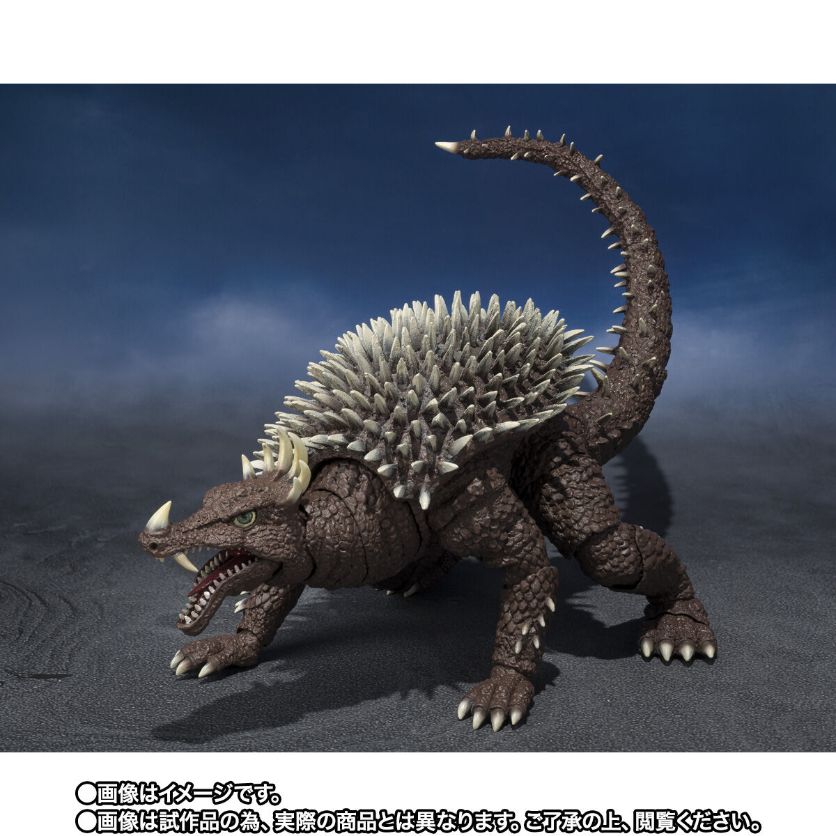 【限定販売】S.H.MonsterArts『アンギラス（1972）』地球攻撃命令 ゴジラ対ガイガン 可動フィギュア-003