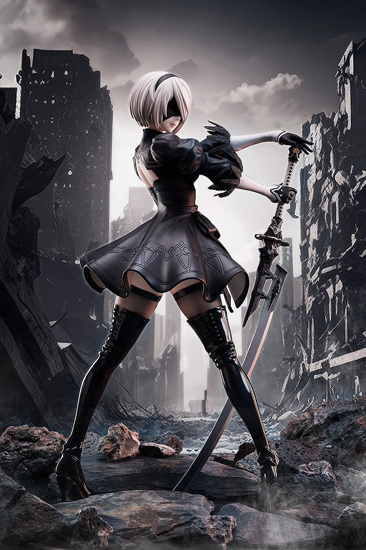 B-style『2B（ヨルハ二号B型）』NieR：Automata Ver1.1a 1/4 完成品フィギュア-001