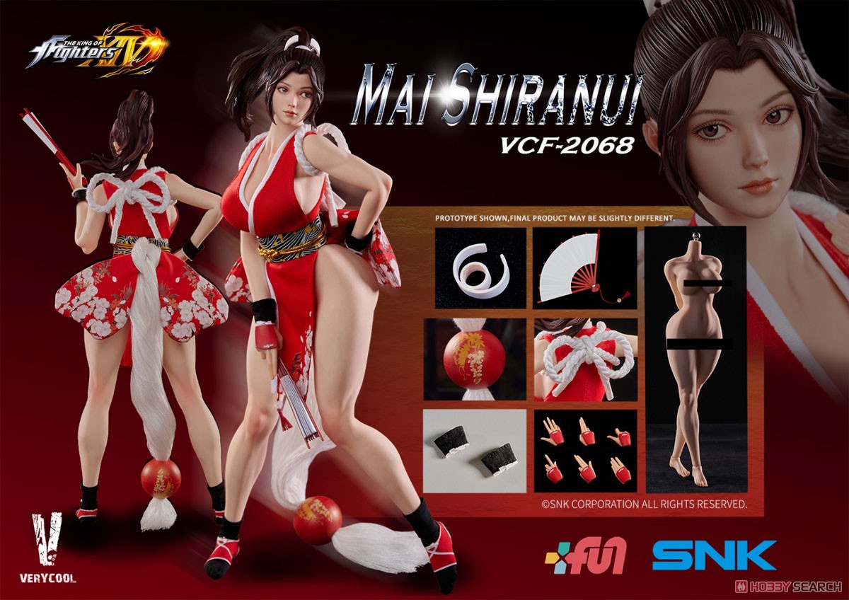 King of Fighters XIV『不知火舞』1/6 コレクティブル アクションフィギュア-014