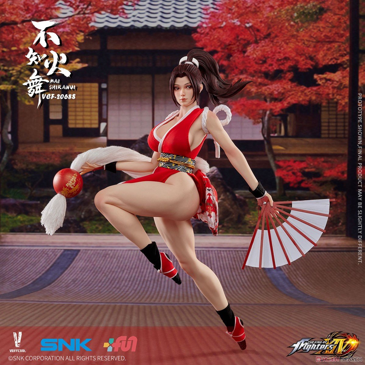 King of Fighters XIV『不知火舞』1/6 コレクティブル アクションフィギュア-017