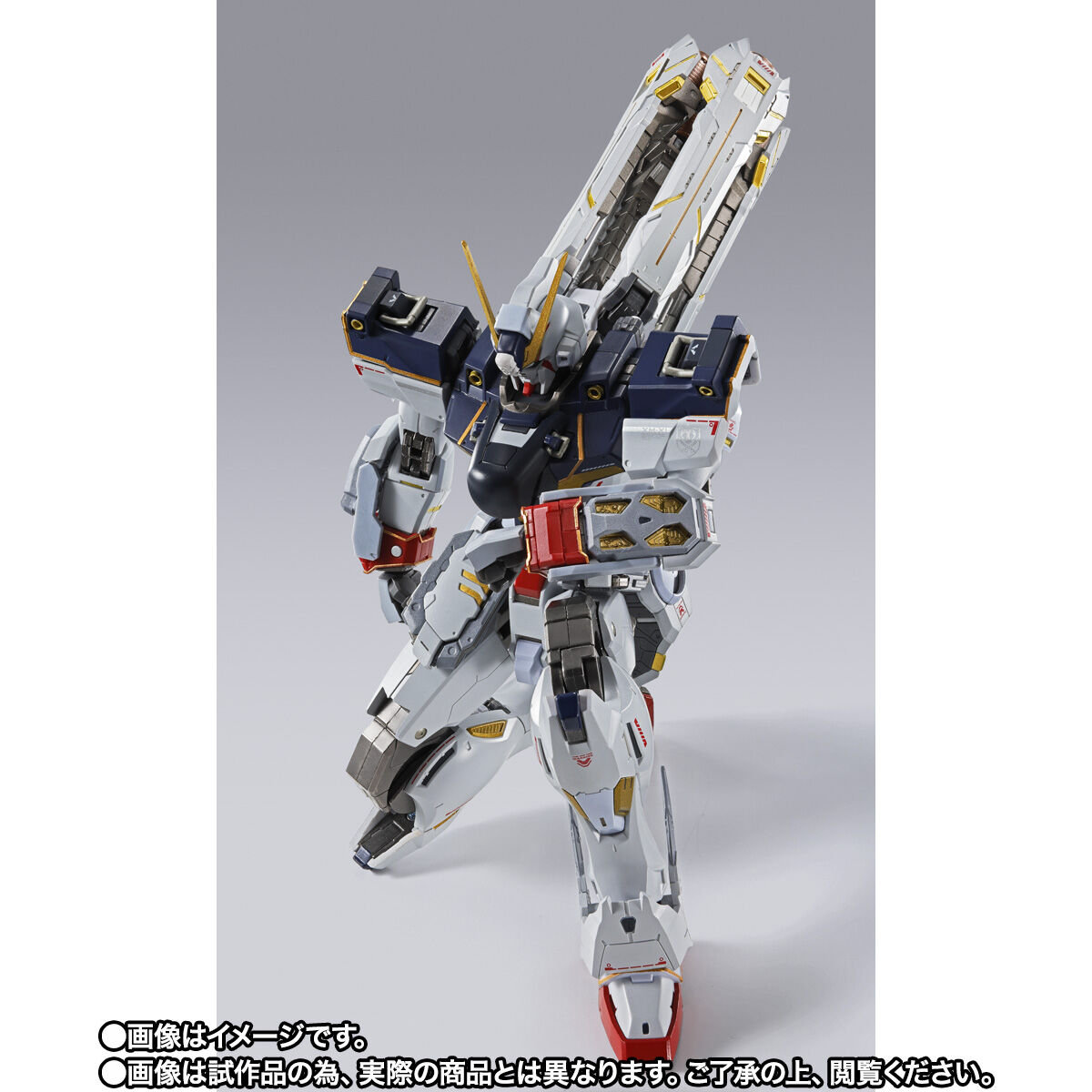 【限定販売】METAL BUILD『クロスボーン・ガンダムX1 ハーフクロス（キンケドゥ搭乗仕様）』機動戦士クロスボーン・ガンダム 可動フィギュア-010