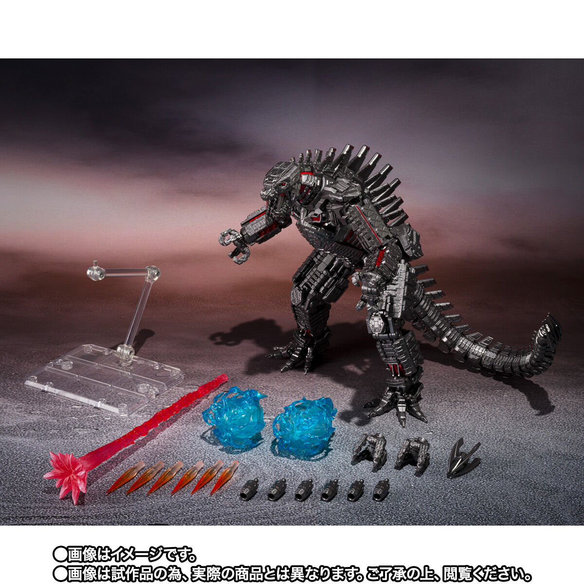 【限定販売】S.H.MonsterArts『MECHAGODZILLA FROM GODZILLA VS. KONG (2021) -Final Battle Edition-』可動フィギュア-007