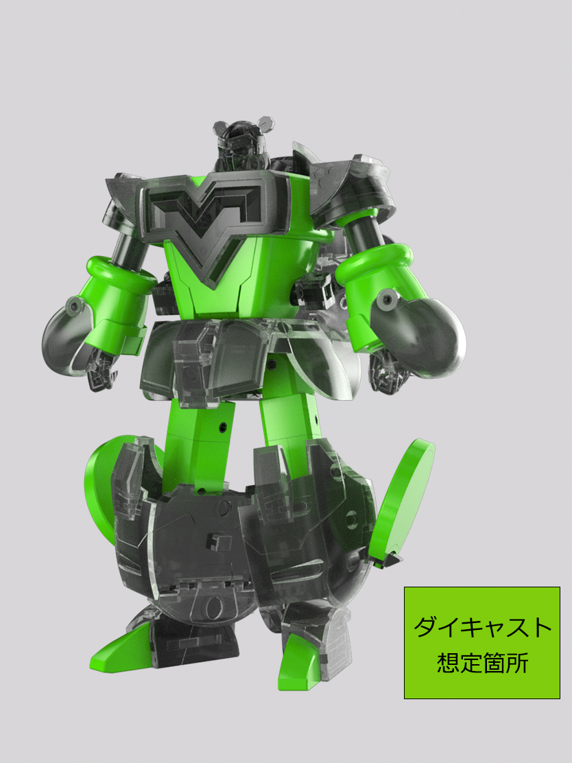 超合金『超変形 ミッキーマウス by 大河原邦男』ディズニーキャラクター 可変可動フィギュア-010