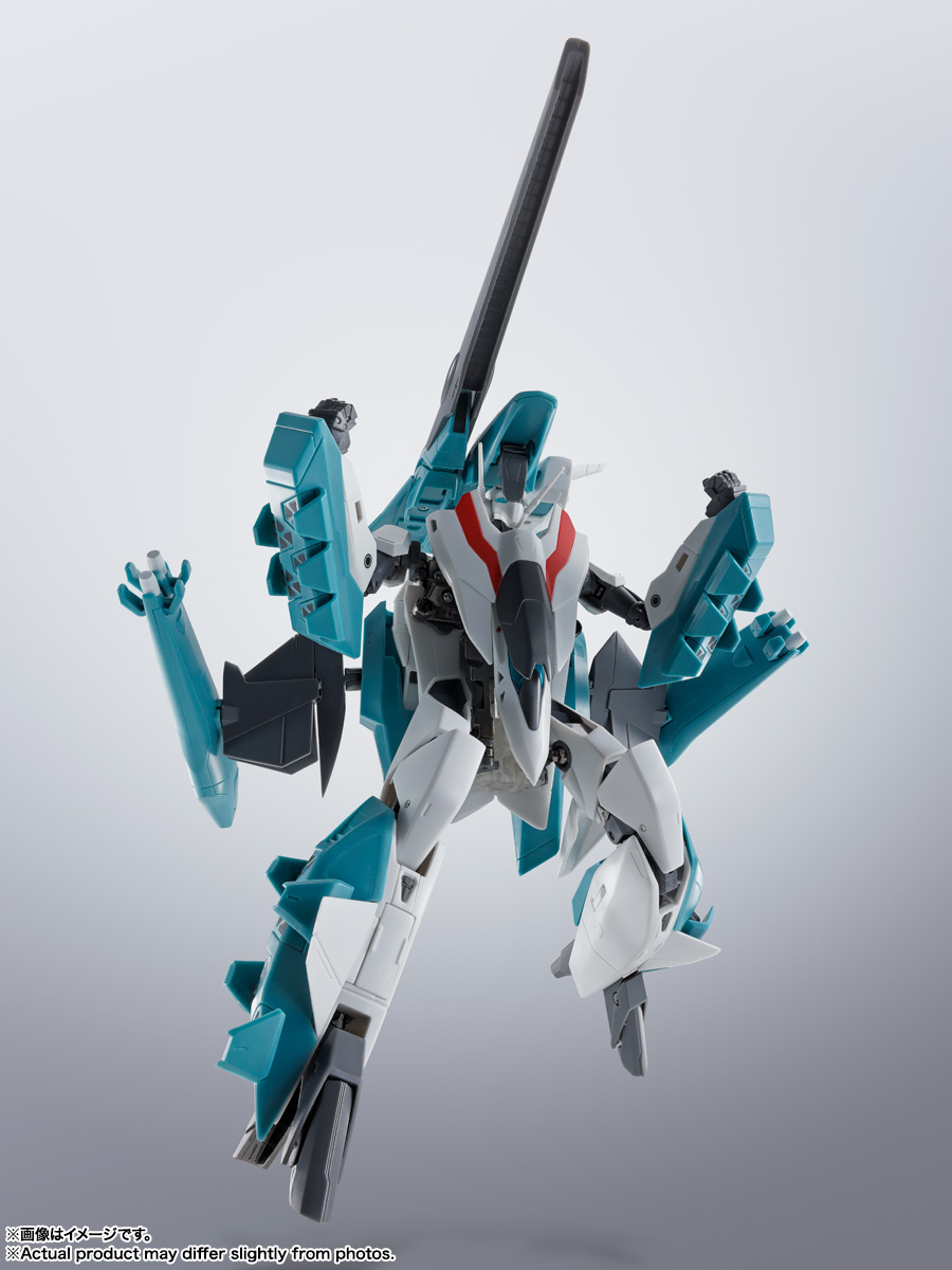 HI-METAL R『VF-2SS バルキリーⅡ＋SAP（シルビー・ジーナ機）-Lovers Again-』超時空要塞マクロスII 可変可動フィギュア-004