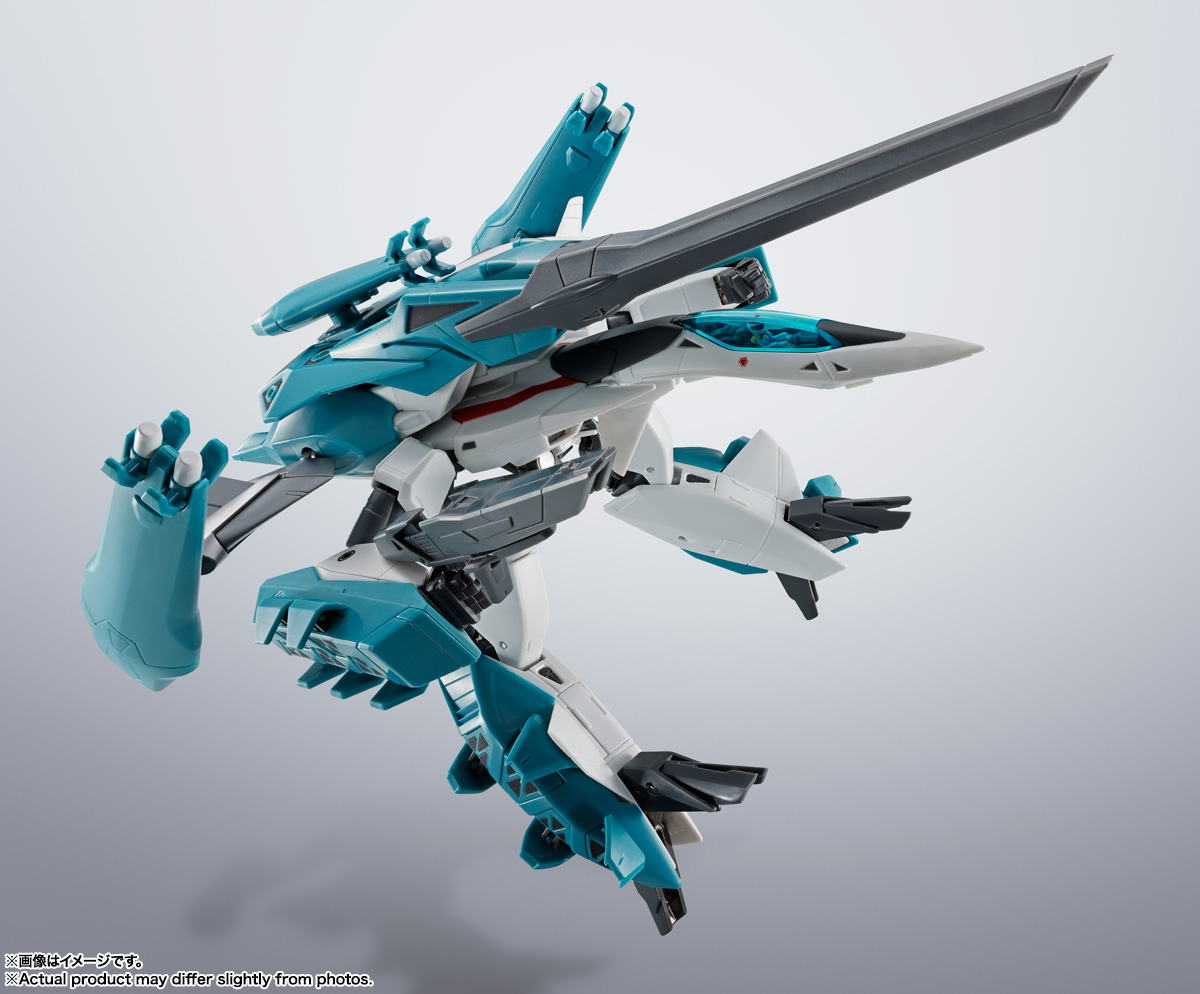 HI-METAL R『VF-2SS バルキリーⅡ＋SAP（シルビー・ジーナ機）-Lovers Again-』超時空要塞マクロスII 可変可動フィギュア-007