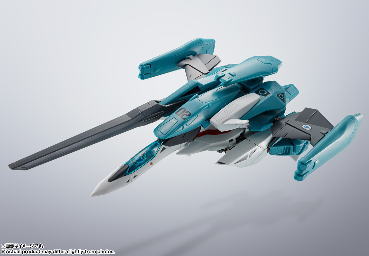 HI-METAL R『VF-2SS バルキリーⅡ＋SAP（シルビー・ジーナ機）-Lovers Again-』超時空要塞マクロスII 可変可動フィギュア-009