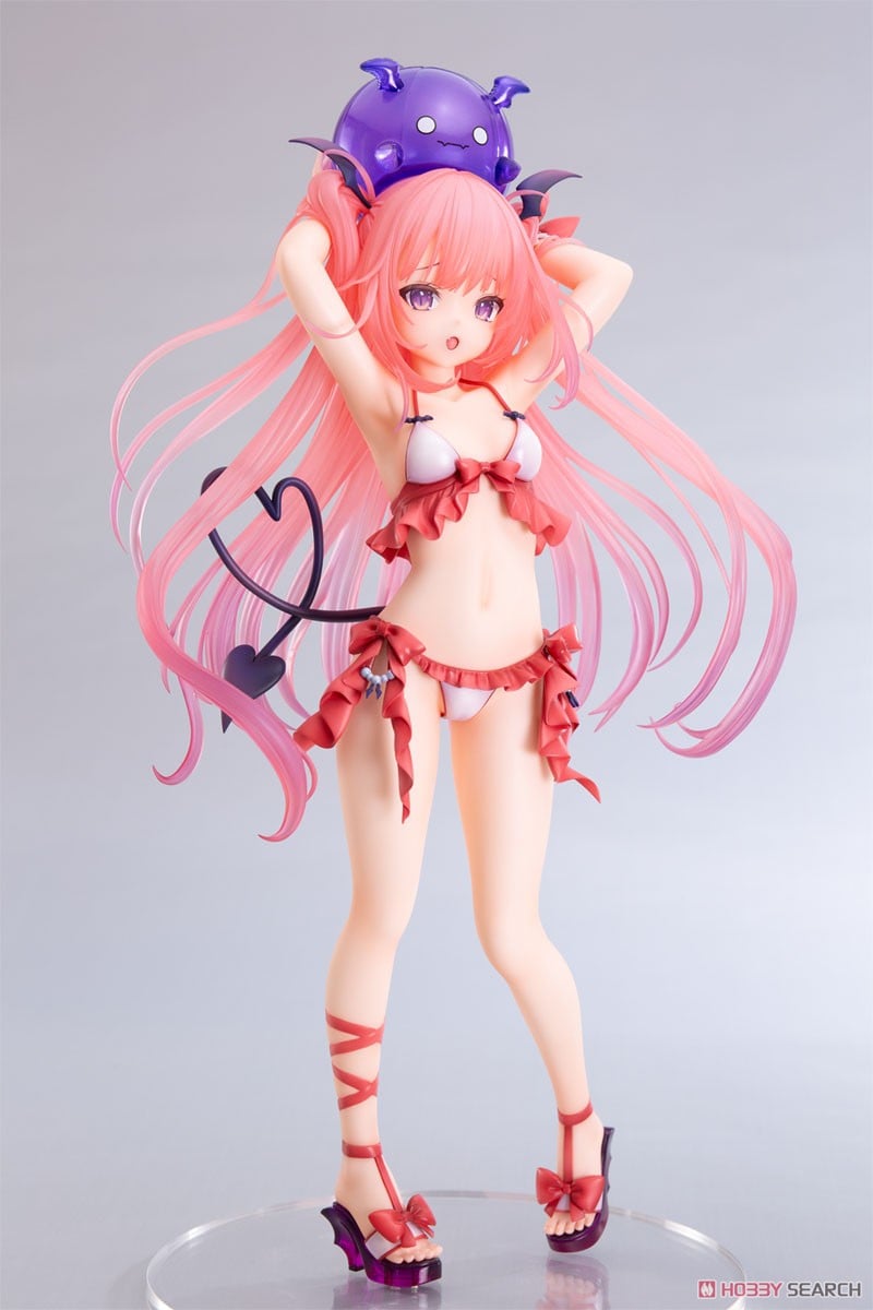 『サキュバス ルルム 水着 ver. Illustrated by 玉之けだま』1/6 完成品フィギュア-001