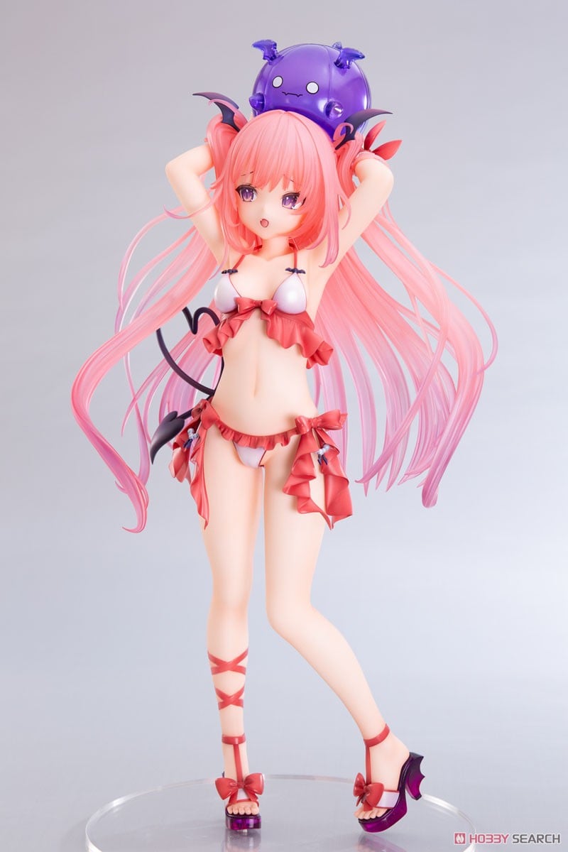 『サキュバス ルルム 水着 ver. Illustrated by 玉之けだま』1/6 完成品フィギュア-003