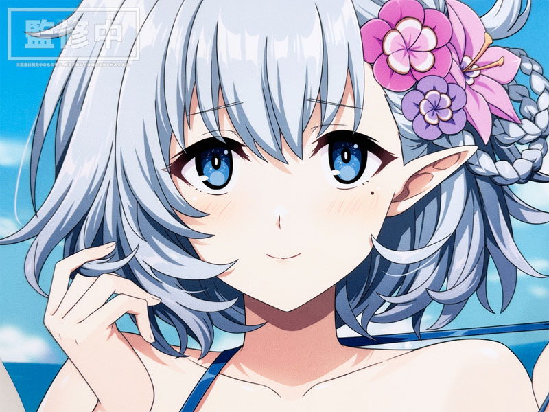 等身大おっぱいマウスパッド『ベータ 水着ver.』陰の実力者になりたくて！マスターオブガーデン グッズ-010