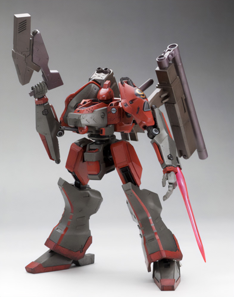 【再販】V.I.シリーズ『ナインボール ARMORED CORE Ver.』アーマード・コア 1/72 プラモデル-011