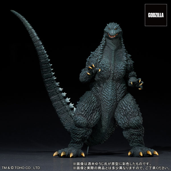 【再販】東宝30cmシリーズ 酒井ゆうじ造形コレクション『ゴジラ（2002）嵐の中の攻防』ゴジラ×メカゴジラ 完成品フィギュア