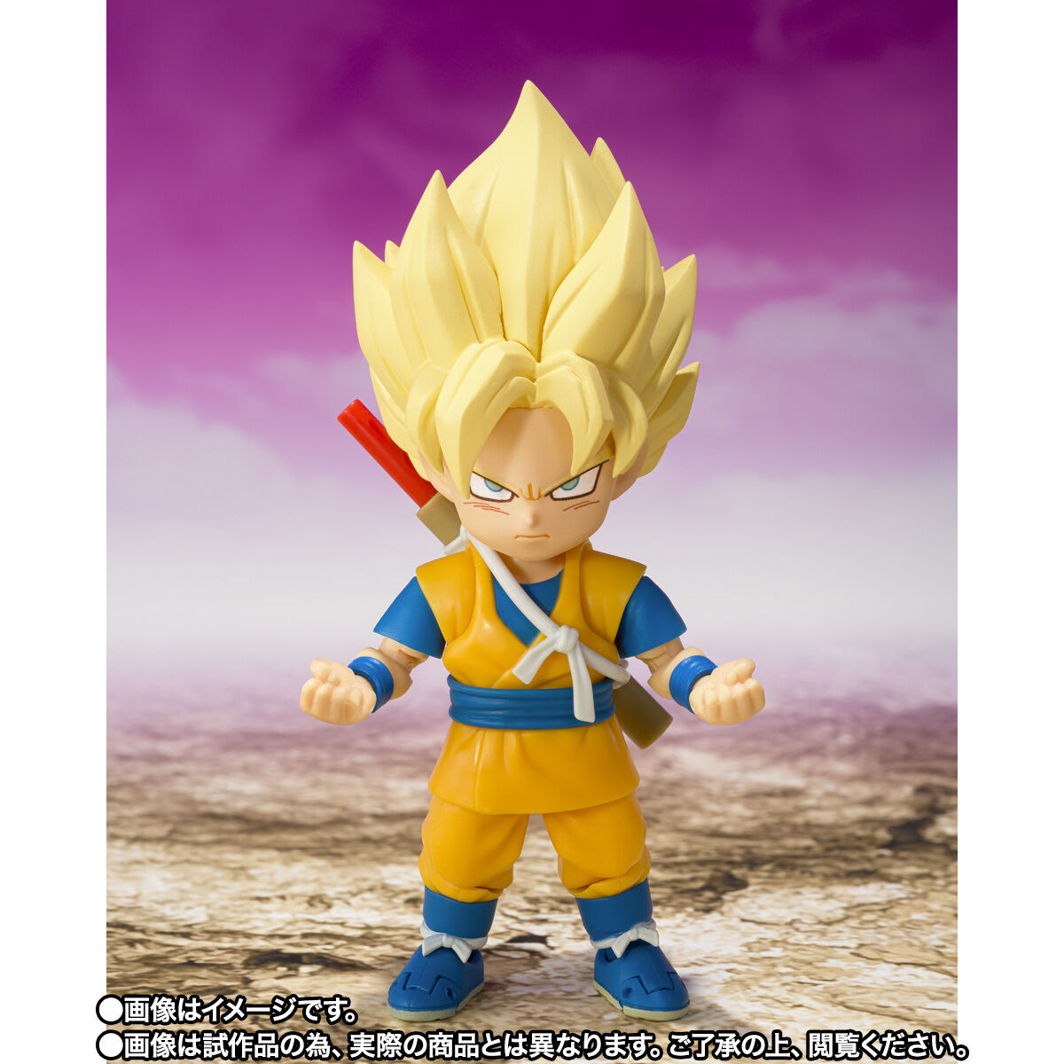 【限定販売】S.H.Figuarts『スーパーサイヤ人孫悟空（ミニ）-DAIMA-』ドラゴンボールDAIMA 可動フィギュア-002