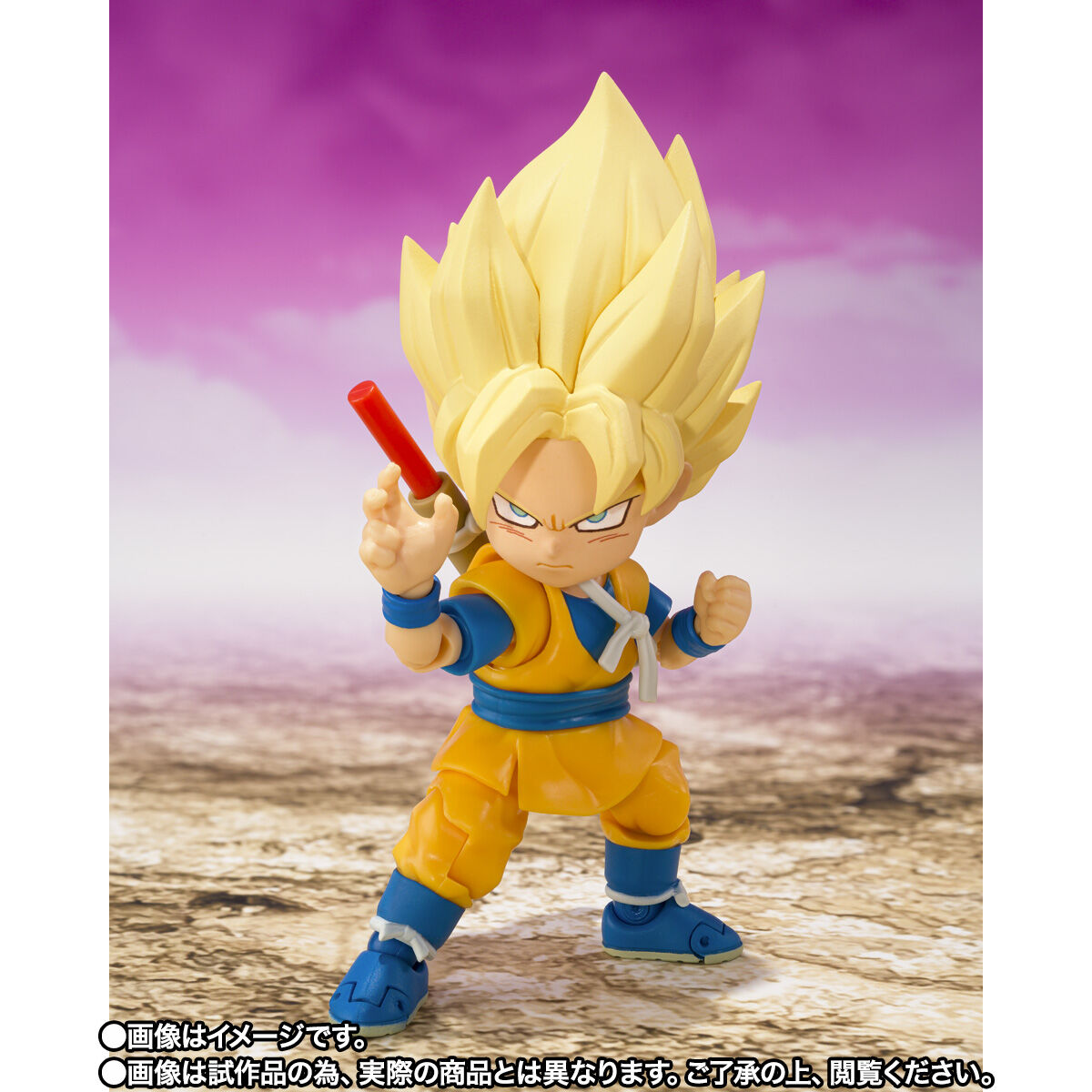 【限定販売】S.H.Figuarts『スーパーサイヤ人孫悟空（ミニ）-DAIMA-』ドラゴンボールDAIMA 可動フィギュア-003