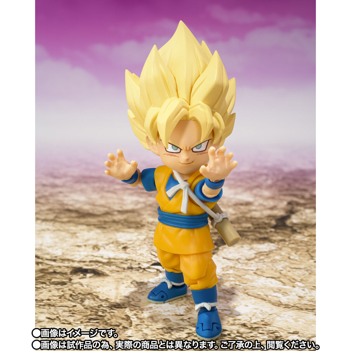 【限定販売】S.H.Figuarts『スーパーサイヤ人孫悟空（ミニ）-DAIMA-』ドラゴンボールDAIMA 可動フィギュア-004