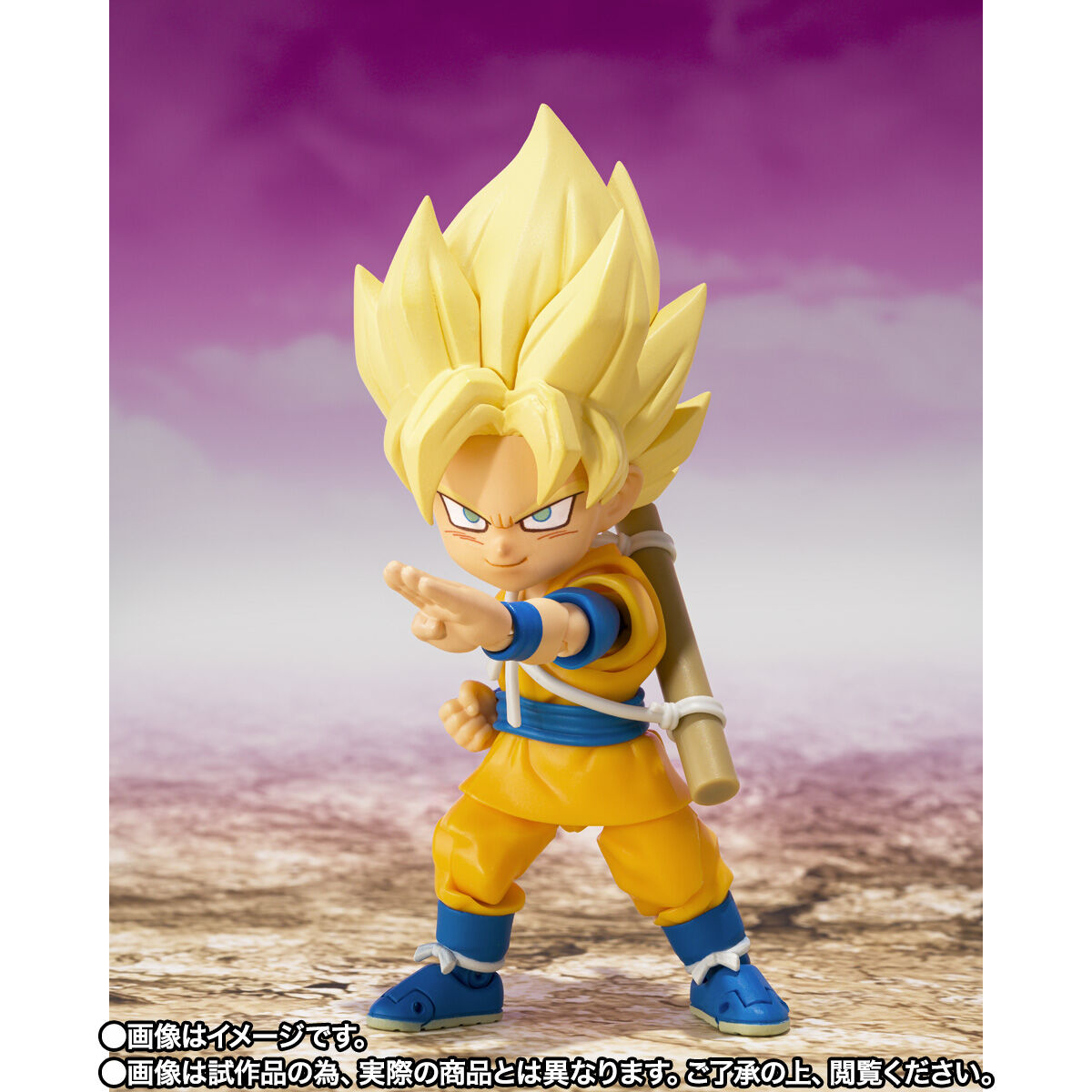 【限定販売】S.H.Figuarts『スーパーサイヤ人孫悟空（ミニ）-DAIMA-』ドラゴンボールDAIMA 可動フィギュア-009