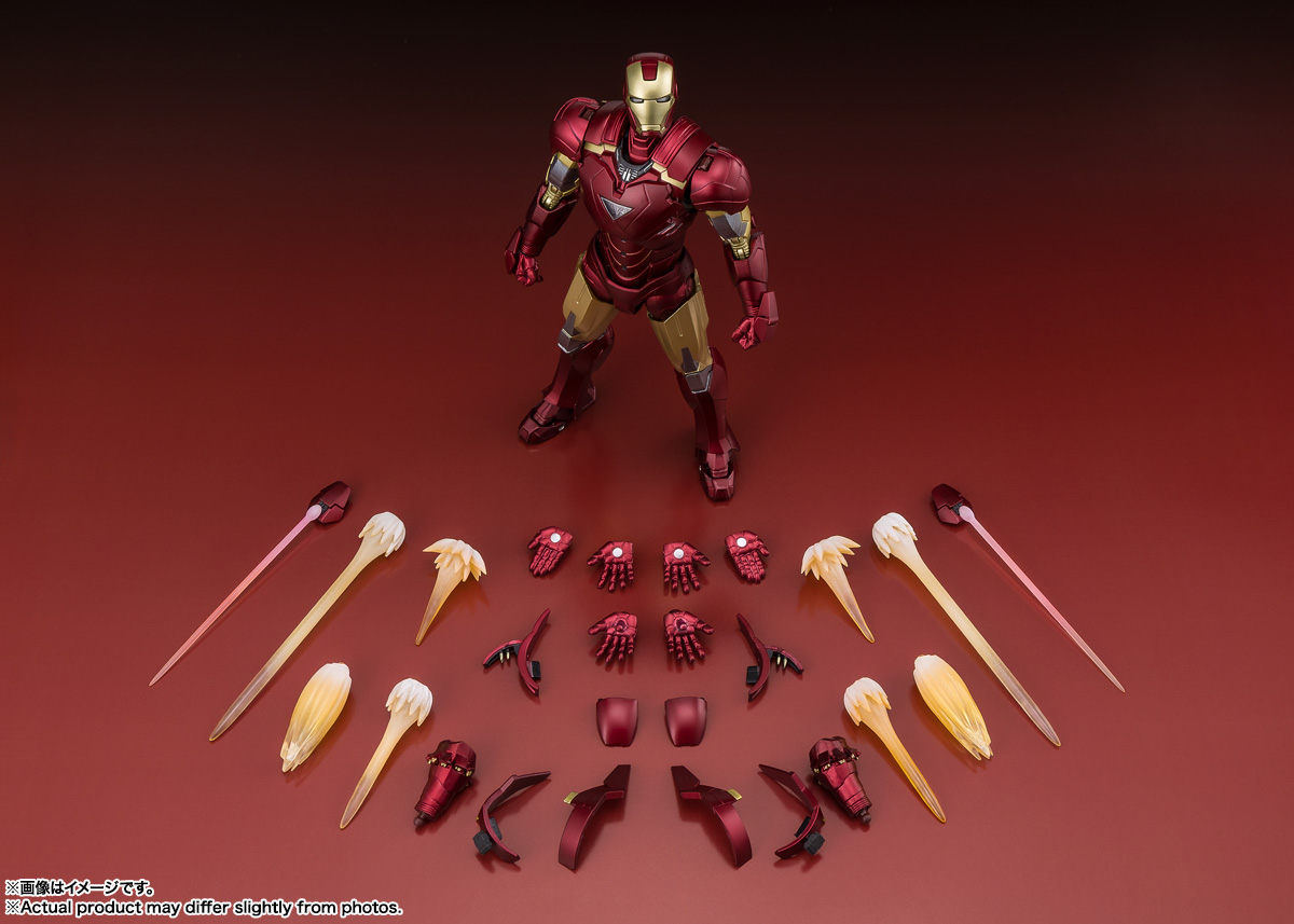 S.H.Figuarts『アイアンマン マーク6（THE INFINITY SAGA）』可動フィギュア-006