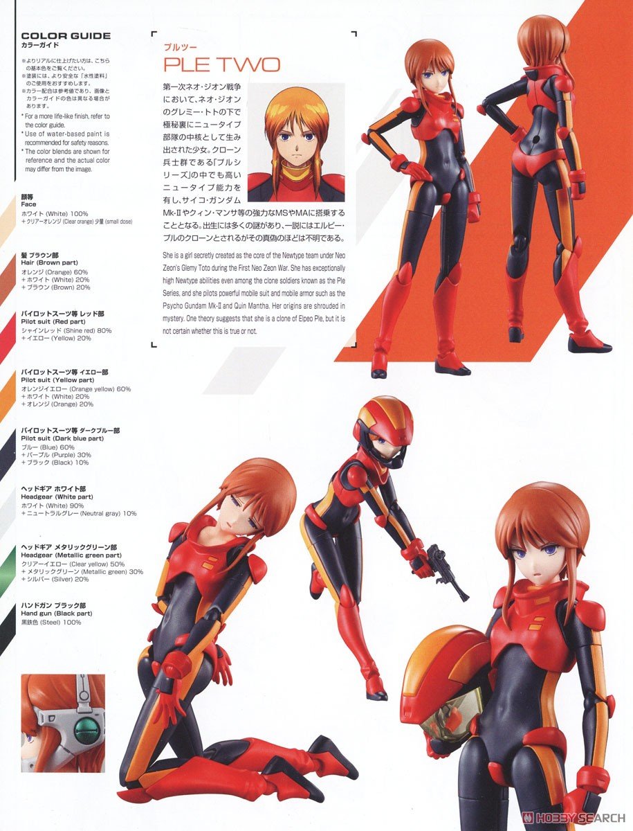 【再販】Figure-rise Standard『プルツー』機動戦士ガンダムZZ プラモデル-025