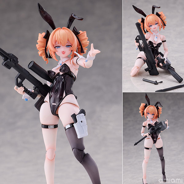 『Sushing BUNNY RAPID ACTION SQUAD Sniper・レオーニ』1/12 可動フィギュア