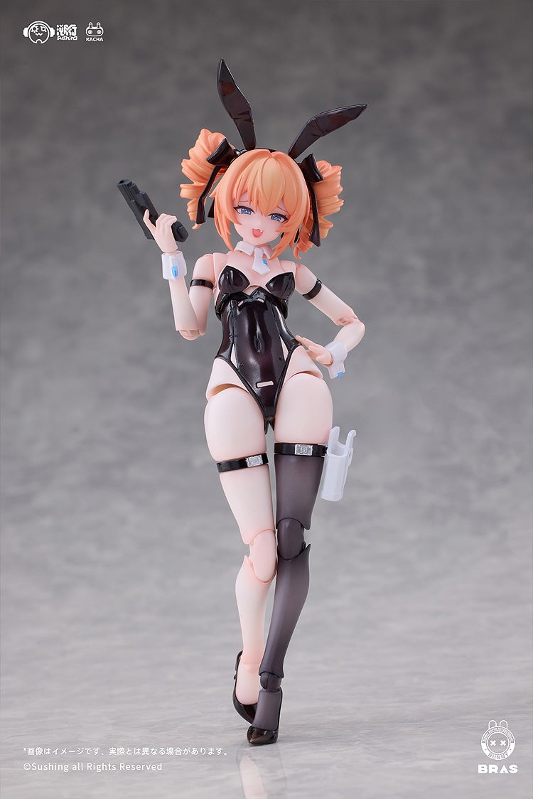 『Sushing BUNNY RAPID ACTION SQUAD Sniper・レオーニ』1/12 可動フィギュア-009