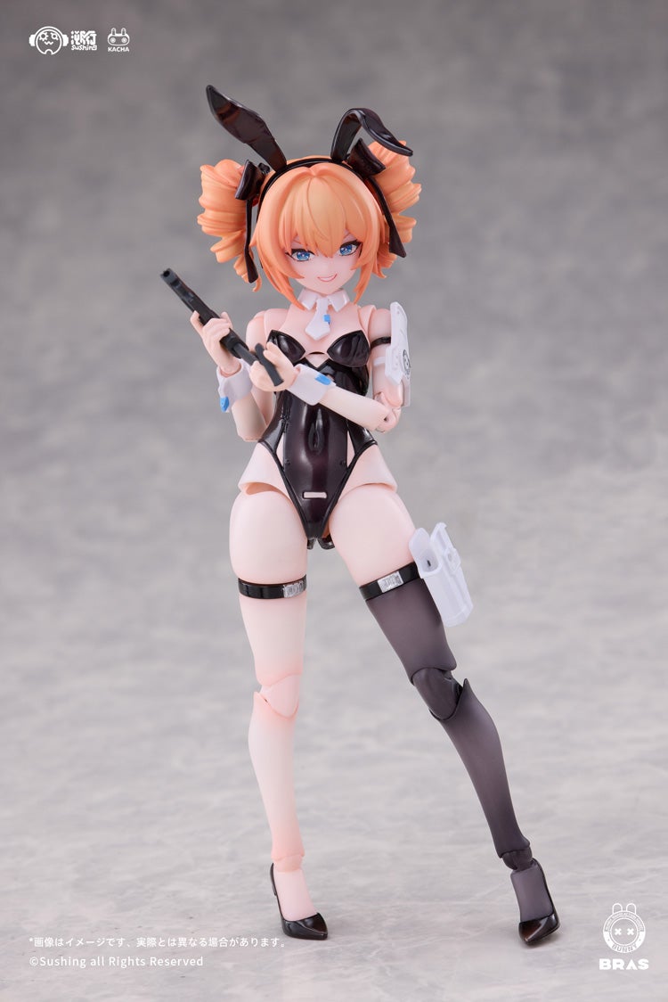 『Sushing BUNNY RAPID ACTION SQUAD Sniper・レオーニ』1/12 可動フィギュア-014