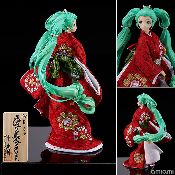 キャラクター・ボーカル・シリーズ01『初音ミク 見返り美人ミクVer 久月コラボ日本人形』1/7 完成品フィギュア