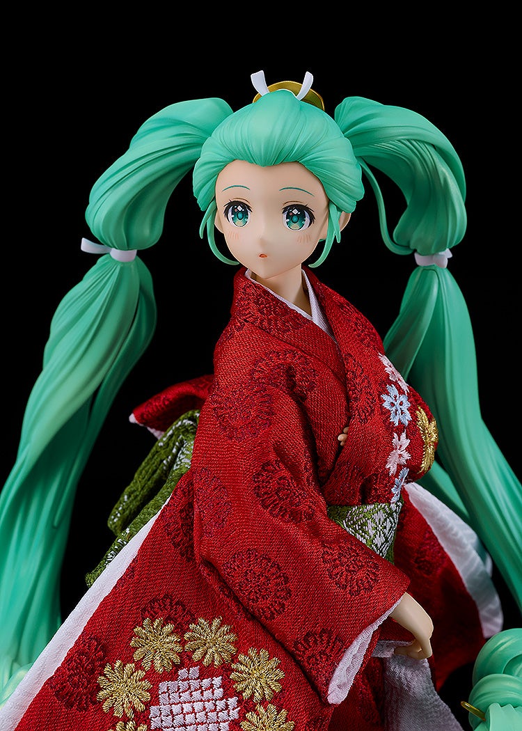 キャラクター・ボーカル・シリーズ01『初音ミク 見返り美人ミクVer 久月コラボ日本人形』1/7 完成品フィギュア-008