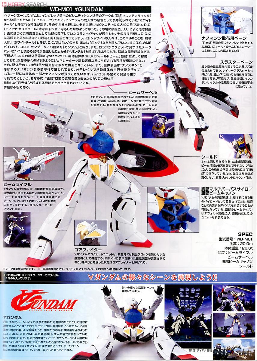 【限定販売】【再販】HG 1/144『ターンエーガンダム』∀ガンダム プラモデル-016