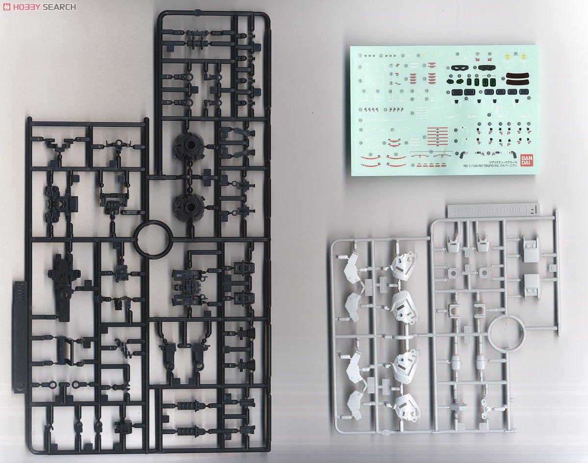 【再販】RG 1/144『RX-78GP01Fb ガンダム試作1号機フルバーニアン』機動戦士ガンダム0083 プラモデル-010