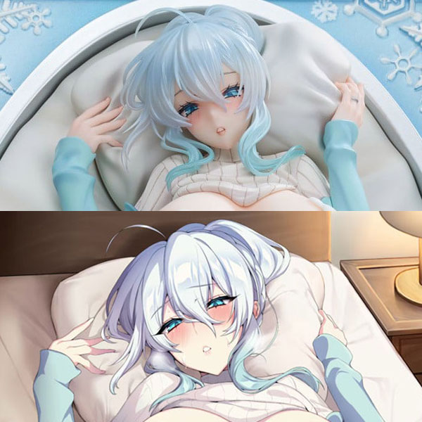 【限定販売】未亡人の雪女『雪乃深冬 寝そべってる雪乃さん』1/4 完成品フィギュア