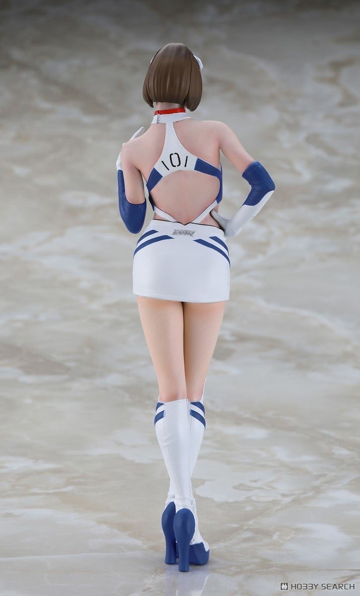 12リアルフィギュアコレクション『“エヴァンゲリオンレーシング” サーキットメイト 赤城ありさ/綾波レイ』1/12 レジン製キット-005
