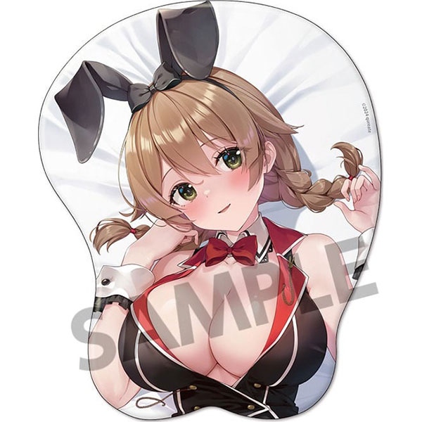 描き下ろしおっぱいマウスパッド『花奈』バニーガーデン グッズ