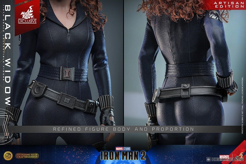 ムービー・マスターピース アルチザン『ブラック・ウィドウ』アイアンマン2 1/6 可動フィギュア-007