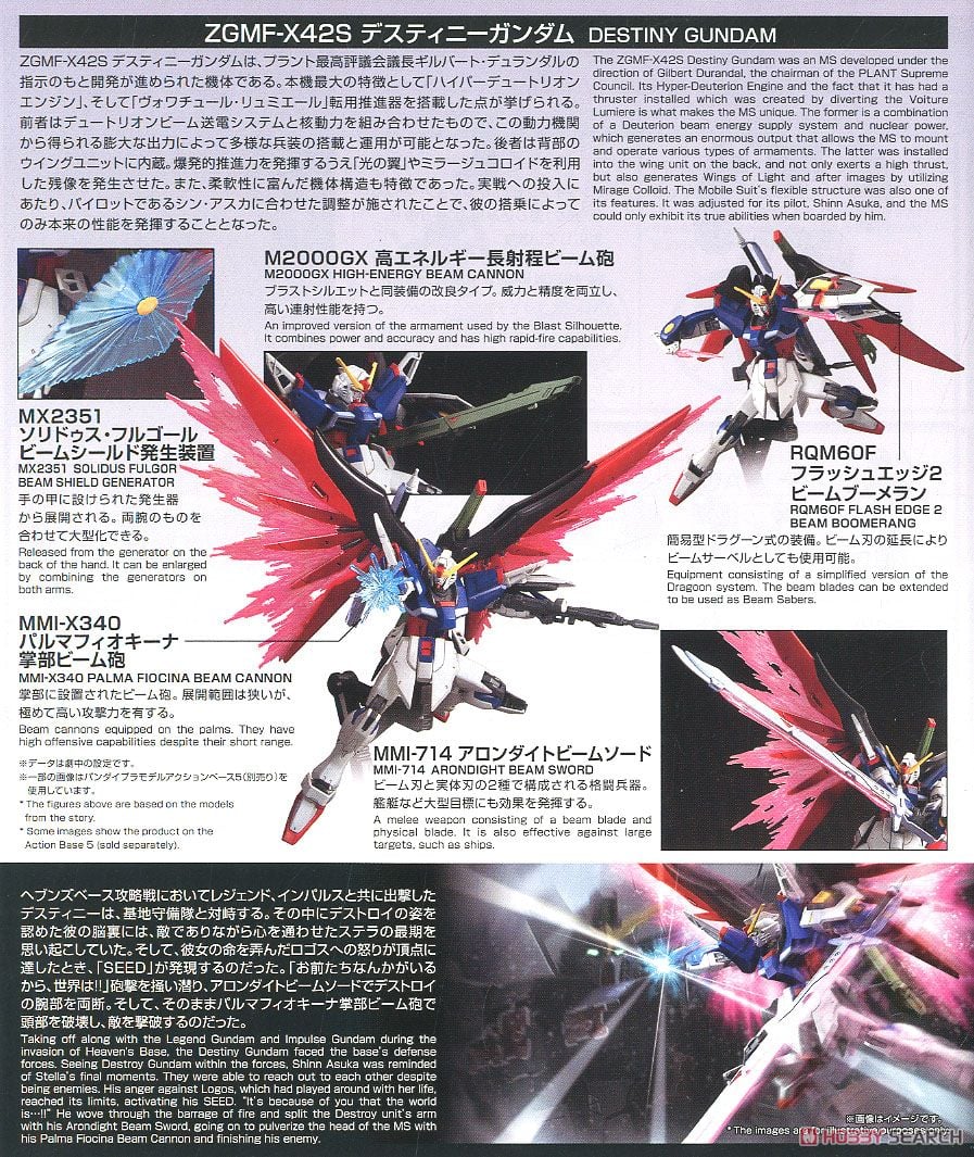 【再販】HGCE 1/144『デスティニーガンダム』機動戦士ガンダムSEED DESTINY プラモデル-020