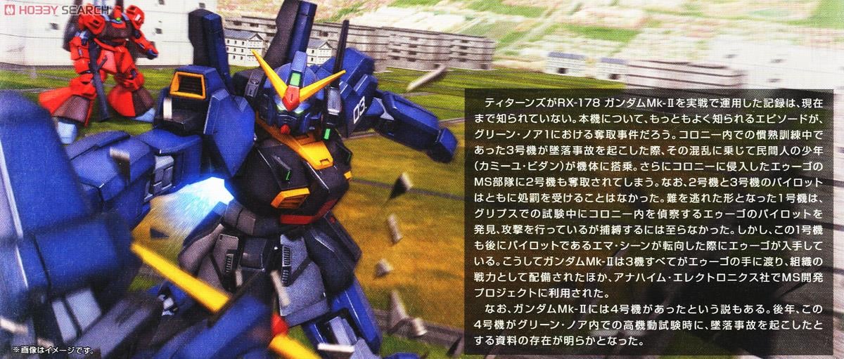 【再販】HGUC 1/144『ガンダムMk-II(ティターンズ仕様)』 機動戦士Zガンダム プラモデル-010