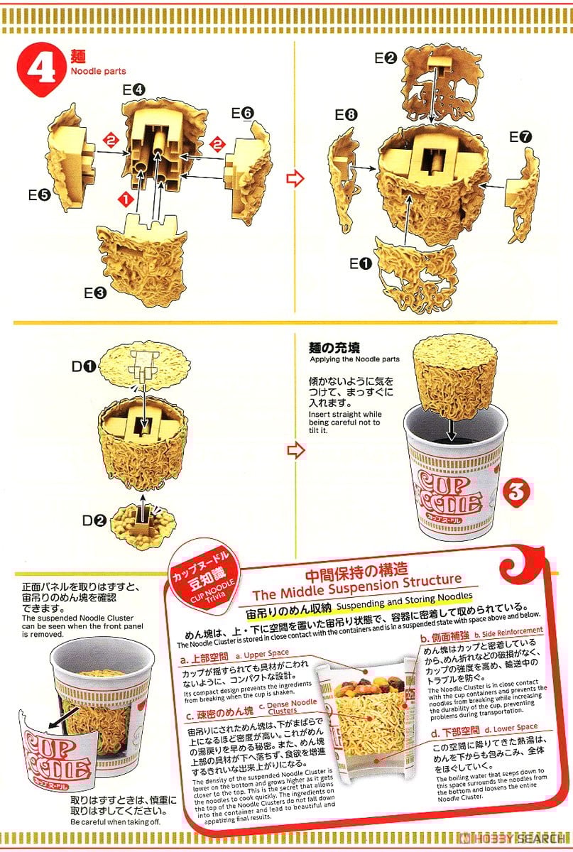 【再販】BEST HIT CHRONICLE『カップヌードル』1/1 プラモデル-035