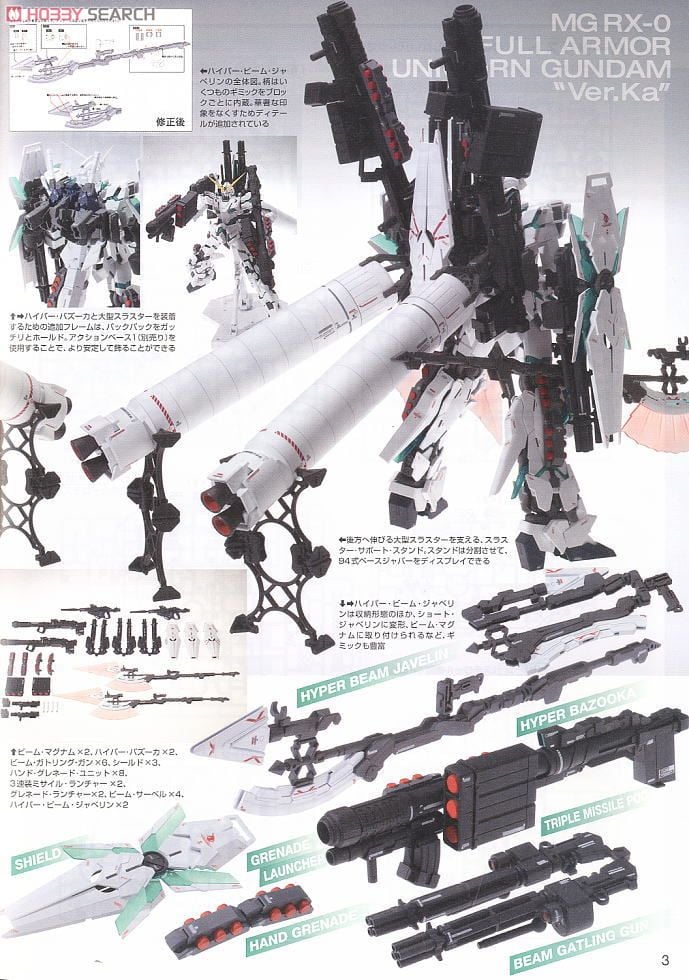 【再販】MG 1/100『RX-0 フルアーマーユニコーンガンダムVer.Ka』機動戦士ガンダムUC プラモデル-020